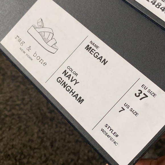 Rag & Bone Megan checkered Espadrilles sandals - Picture 9 of 9